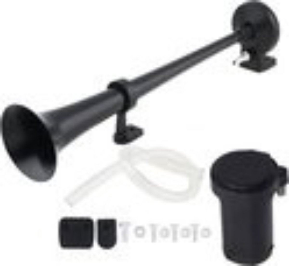 Luchthoorn 12 Volt | 150dB | Luchthoorn met compressor | Claxon 12 volt